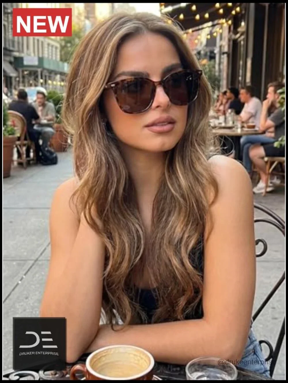 2 Pack Polarized UV400 Protection Sunglasses Women Big Frame Fashion